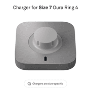 Oura Ring 4 Charger, Size 7, Dock with USB-C Cable, Charges up to 8 Days
