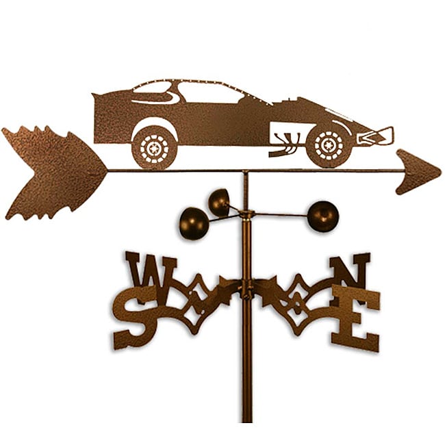 SWEN Products Hand Made Stock Race CAR Racing Side Mount Weathervane ~New