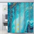 thumbnail image 1 of Marble Shower Curtain Texture Shower Curtains for Bathroom Decorative Abstract Modern Bathroom Curtain with 12Hooks 72"x72", 1 of 7