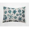 thumbnail image 4 of Simply Daisy Fossil Formation Outdoor Pillow, Orange, 16 in x 16 in, 4 of 5