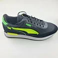 thumbnail image 1 of PU & MA Future Rider Two Fold Mens Size 11 Running Shoes Black & Yellow Alert NEW, 1 of 6