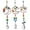 Style1, variant on 3pcs Rainbow Chakra Crystal Suncatcher Windows Hanging Tree of Life Sun Catchers Decor with Prisms for Car, Feng Shui Charms Decor for Home