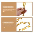 thumbnail image 3 of Golden Sequin Fringe Trim for Decoration Safe Durable Polyester Yarns Craft Decoration 0.5 inch wide, 3 of 6