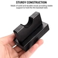 thumbnail image 2 of 2Pcs Synthetic Material Baseball Bat Holder Rack for Home Decor 9x6cm, 2 of 8