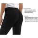 thumbnail image 2 of Jeans elásticos ajustados de tiro medio de color con bolsillo real de 98% algodón de color para mujer (estándar y grande) Black-butt Lift6, 2 of 5