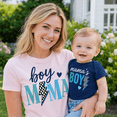 thumbnail image 3 of Boy Mama & Mama's Boy Matching Shirts, Mom and Son Matching Outfit, Boy Mom Shirt, Mommy And Me Tee, Mother Son Gift, 3 of 7