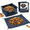 Black-7x7 Feet(pack of 2), variant on Drawstring Tarps 12x12 Feet Black Waterproof Leaf Tarp