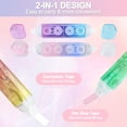 thumbnail image 3 of 6 Pcs 2 in 1 Correction Tape and Double Sided Tape Roller, Cute White Out Correction Tape, Cat Paw Correction Tape Pen with Adhesive Glue Tape Roller for Office Scrapbook Supplies, 3 of 8