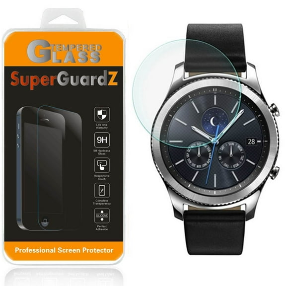 [2-Pack] For Samsung Gear S3 Classic LTE / S3 Frontier LTE  - SuperGuardZ Tempered Glass Screen Protector