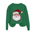 thumbnail image 4 of Ailaofu Chandail de Noël pour Femmes Col Rond Cadeaux de Noël Haut Décontracté Manches Longues, 4 of 6