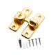 thumbnail image 5 of Cerradura para puerta corrediza (con tornillos) Cerradura universal para puerta de alta resistencia Oro, 5 of 9