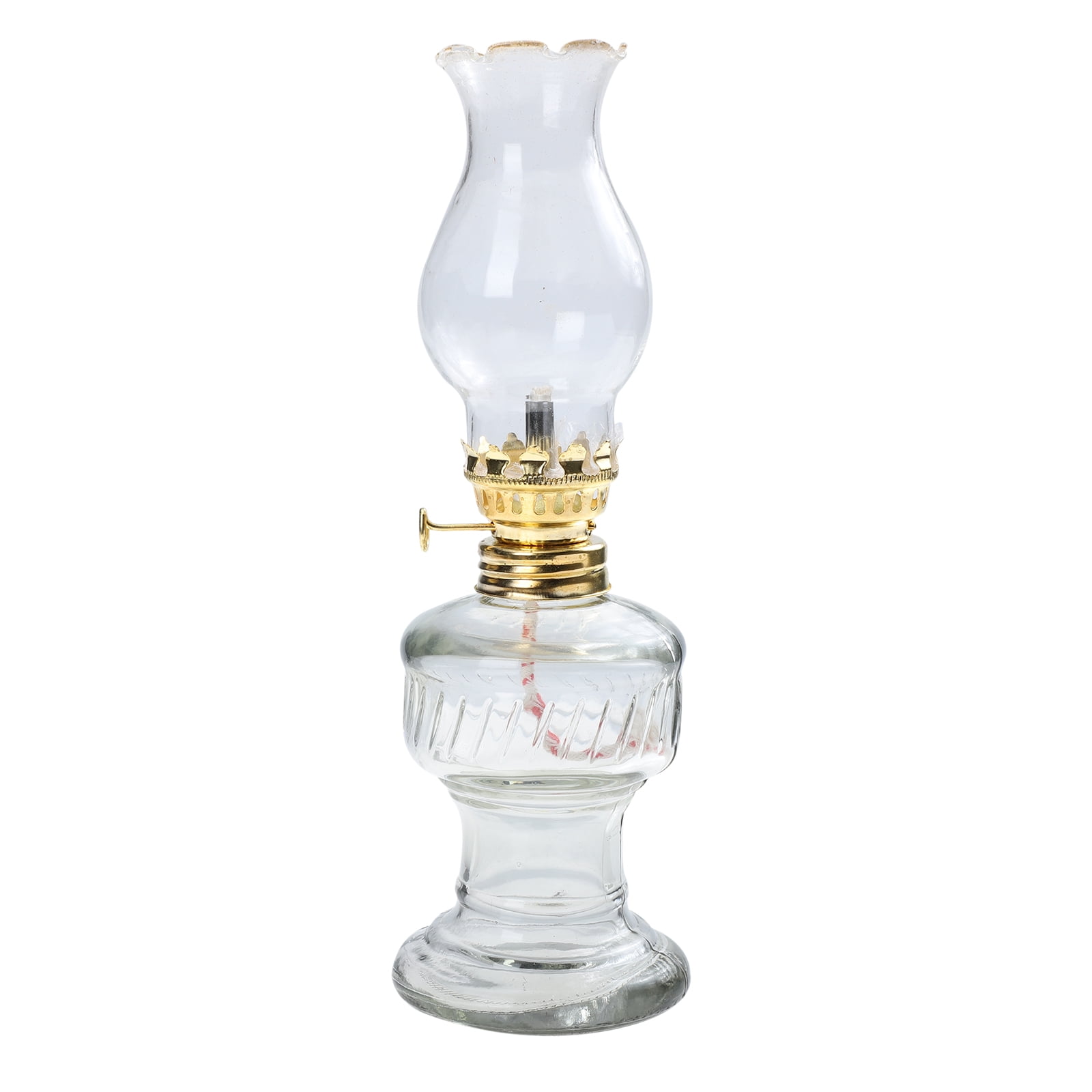 1pc Home Retro Oil Lamp Glass Cover Kerosene Lamp Unique Oil Light with