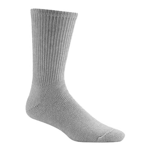 Wigwam MILLS INC At Work King Cotton Crew Sock Grey - Medium