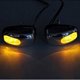 thumbnail image 4 of Kenally 2 uds., luz LED para coche, parabrisas, Jet, luz LED, accesorios decorativos, boquilla de pulverización para parabrisas, limpiaparabrisas Bombillas para automóviles negro Kenally CZ8715-02B, 4 of 6
