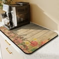 thumbnail image 2 of Coffee Bar Mat Accessories for Countertop Absorbent Hide Stain Rubber Backed Dish Drying Mats for Kitchen Counter Draining Pad Decor Gift Fit Under Coffee Maker Coffee Pot Espresso Machine (24x16in), 2 of 5