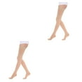 thumbnail image 2 of Baohd Soft And Stretchy Compression Stockings Fashionable And Comfortable Toe wrapping - skin XXL 2Set, 2 of 6