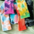thumbnail image 2 of Calcetines de algodón teñido anudado hasta la mitad de la pantorrilla, calcetines de marea de calle, calcetines de mujer con degradado, moda deportiva, marea personalizada, 2 of 5