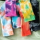 thumbnail image 2 of Calcetines de algodón teñido anudado hasta la mitad de la pantorrilla, calcetines de marea de calle, calcetines de mujer, moda degradada, deportes, marea personalizada, 2 of 5