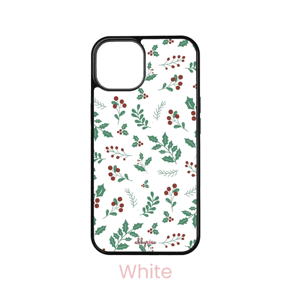 abbyrose Holiday Berries iPhone Case for iPhone 15