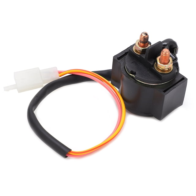 Starter Solenoid, Aluminum Alloy Starter Relay for Motorcycle