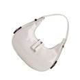 thumbnail image 1 of Jumpingount Bolso de hombro pequeño, compacto y espacioso, negro, para mujeres y niñas, imprescindible para lo esencial diario, duradero Bolsas de mensajero y de hombro blanco, 1 of 6