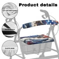 thumbnail image 5 of HELLHERO Eagle Rollator Walker Cover Seat & Back Cover for Seniors Adult Stain Proof Secure Fit for Gift Option, 5 of 7