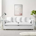 thumbnail image 2 of Sofa, Fabric, White, Modern Contemporary Urban Design, Living Lounge Room Hotel Lobby Hospitality, 2 of 10