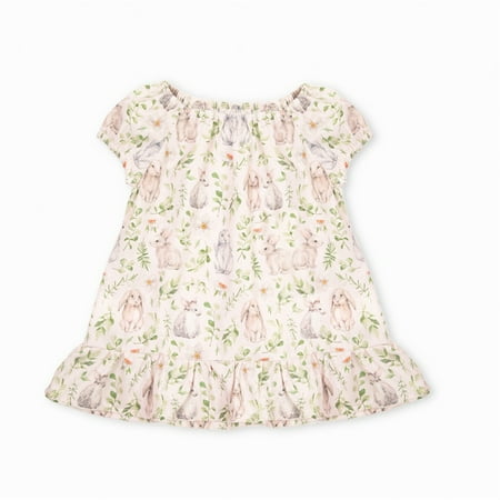 

Hwmodou Kids Dresses Girls Floral Bunny Dress Sleeveless Dress Easter Homewear Daily Sundress For Child 12-18 Months