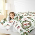 thumbnail image 4 of Castle Fairy 3-Piece Full Size Comforter Set, Santa and Penguin Christmas Print, 4 of 8