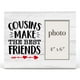thumbnail image 2 of Marco de fotos de madera Zauly Cousins Gifts de 10 x 15 cm, 2 of 6