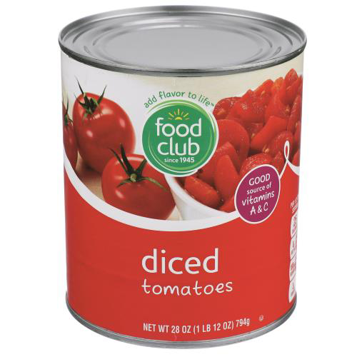 Food Club, Diced Tomatoes