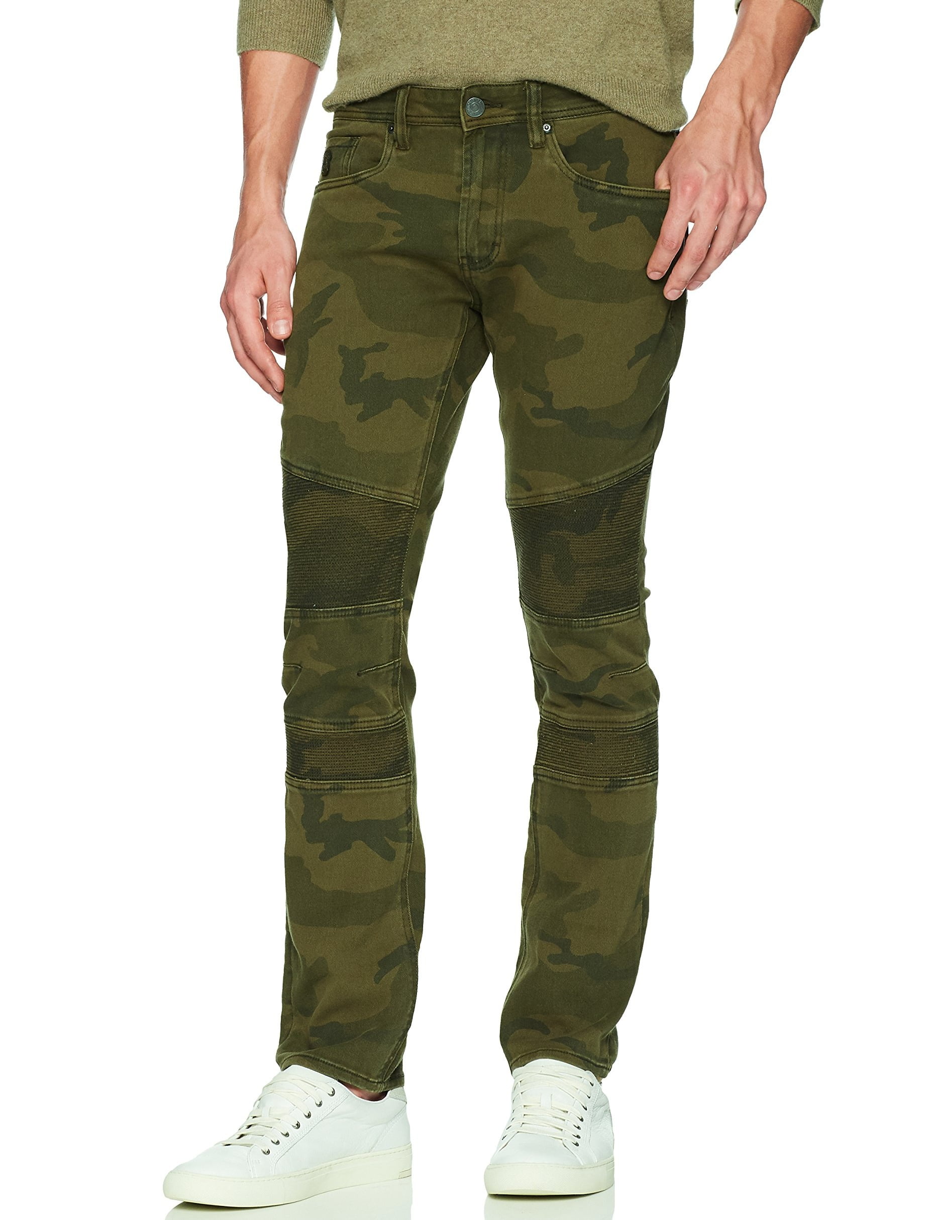 Buffalo Jeans Buffalo David Britton NEW Green Men 36x32 Stretch Camo