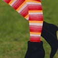 thumbnail image 5 of 1 Pair Women Over Knee Socks Striped Thigh High Socks Thigh High Stockings, 5 of 5