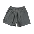 thumbnail image 3 of DuoJiaJ Women's Casual Shorts Comfortable Elastic Waist Summer Pants With Pockets For Vacation Everyday Wear Lightweight Travel Casual Pants for Women, 3 of 3