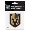 thumbnail image 1 of Autocollant Autocollant sous Licence NHL « Vegas Golden Knight Perfect Cut Color » 4"x4, 1 of 1