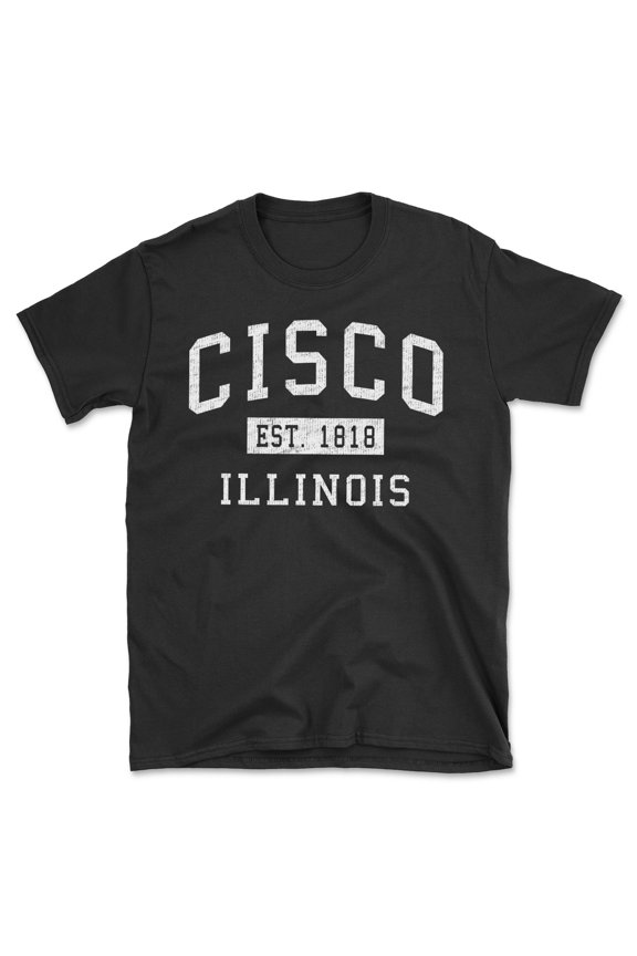 Cisco Illinois Classic Established Men's Cotton T-Shirt