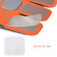 thumbnail image 1 of HURRISE Tampons de Gel de Remplacement pour Formateur Abs & Feuilles de Gel 2 TamponsLot de 5 10 Tampons, 1 of 7