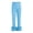 Gpants221-Blue, variant on Kids Layered Ruffle Leggings Soft Elastic Waist Tights Child School Casual Sweet Bottoms Autumn,Sizes 5-6 Years