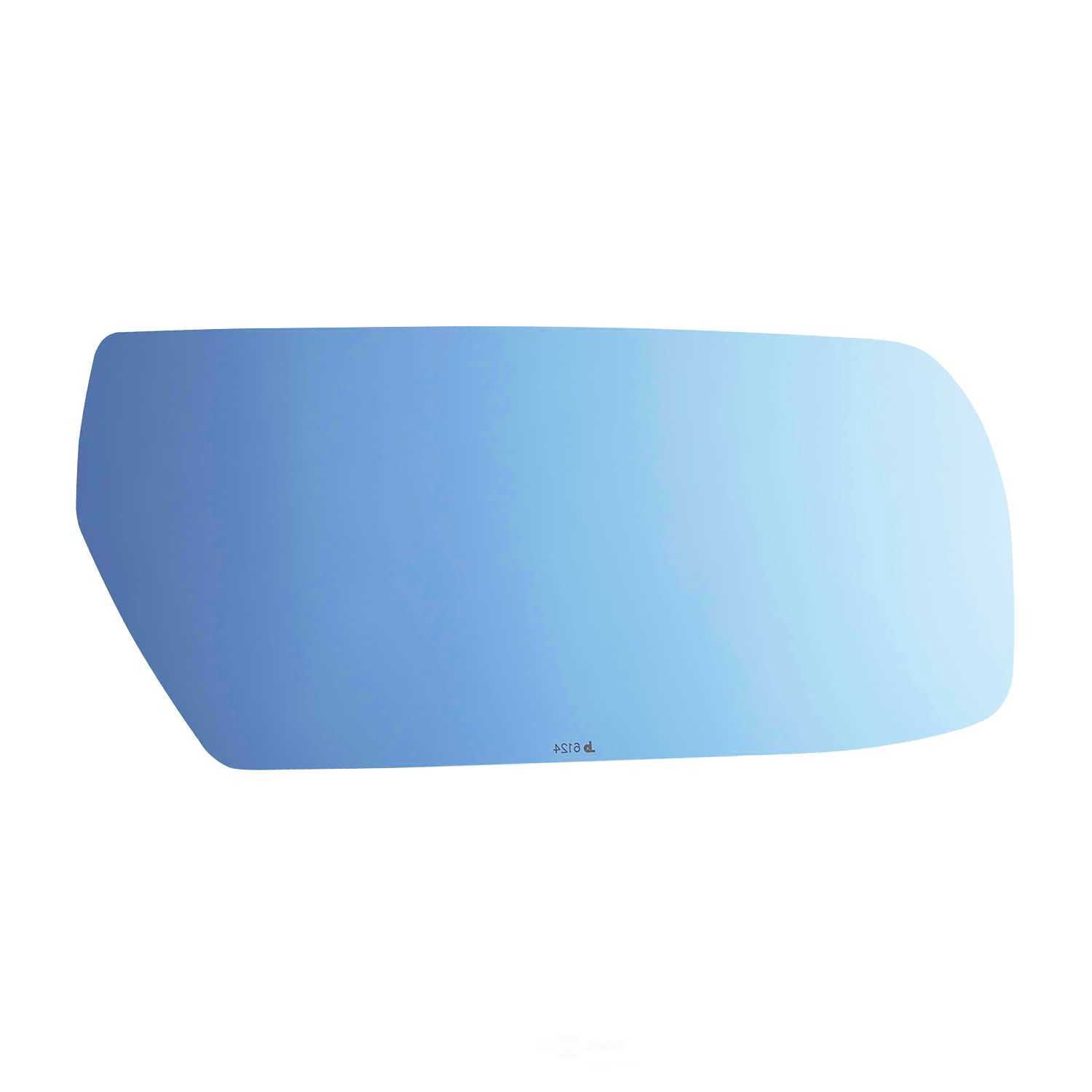 Burco Side View Mirror Replacement Glass - Blue Glass - 6124