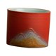 thumbnail image 2 of Taza de té de cerámica, taza de sake de moda, taza de espresso de porcelana tradicional china rojo, 2 of 9