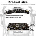 thumbnail image 6 of HELLHERO Dragonflies Daisies Seat Back Cover & Rollator Walker Seat Back Cover with Anti-Slip Cover Easy Install Waterproof Breathable, 6 of 7