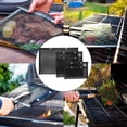 thumbnail image 5 of 3Pcs Durable BBQ Grilling Bags Mesh Pouch Grill to Clean Organizer for Backpacking Outdoor Electric Grills Gas , Black, 5 of 9