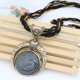 thumbnail image 1 of Awdenio Joyería para Mujer, Collar con Cuentas de cerámica étnicas Hippie Boho, joyería Bohemia, Regalo para Mujer,Black, 1 of 2
