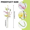 thumbnail image 4 of 2Pcs Easter Daisy & Egg Floral Picks - Artificial Spring Bouquet Stems for Vase, Mantel & Easter Table Decor, 4 of 5