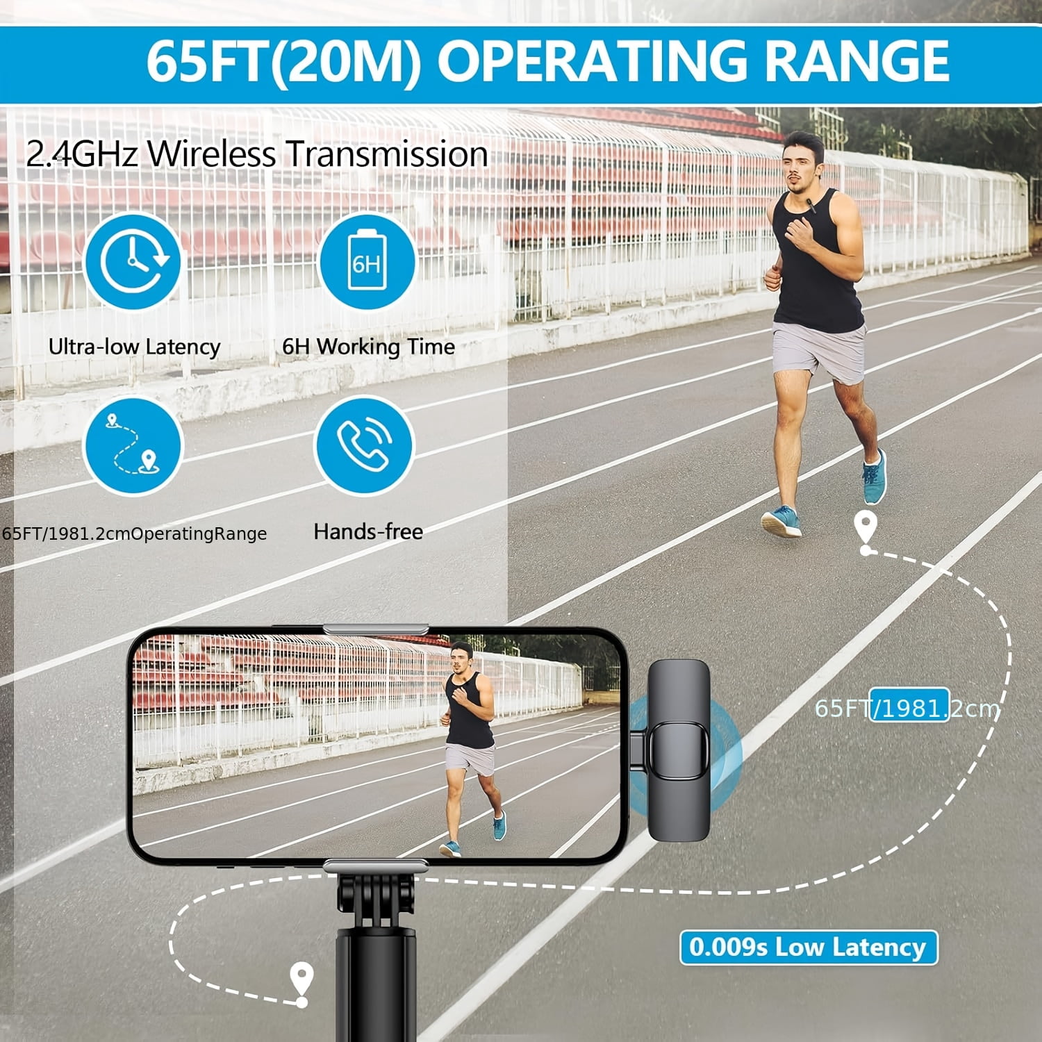 1-to-2 Wireless Lavalier Microphone for Type-C | Dual Mic System for Phones & Computers | Plug-and-Play, Smart Noise Cancellation | Crystal-Clear Audio for Interviews, Vlogging, Teaching