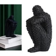 thumbnail image 4 of Sujetalibros decorativo Sujetalibros pesado Soporte para sujetalibros Sujetalibros, Figura para oficina en casa Negro, 4 of 8