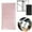 Light Pink, variant on Car Registration & Insurance Card Holder With Shut Vehicle Glove Box Car Organizer For Documents Cards License