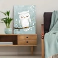 thumbnail image 6 of Cute Bunny Under Night Sky Canvas Print/Wall Art， Suitable for Living Room， Bedroom， Nursery， Office， and Gallery Wall Decor., 6 of 8