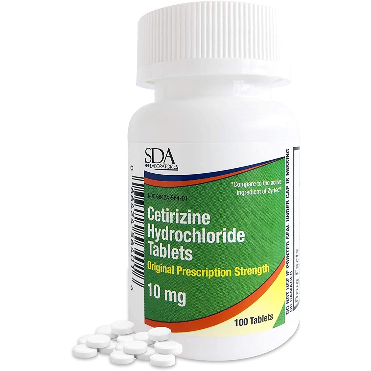 CETIRIZINE 10 MG TAB 100 [Health and Beauty]