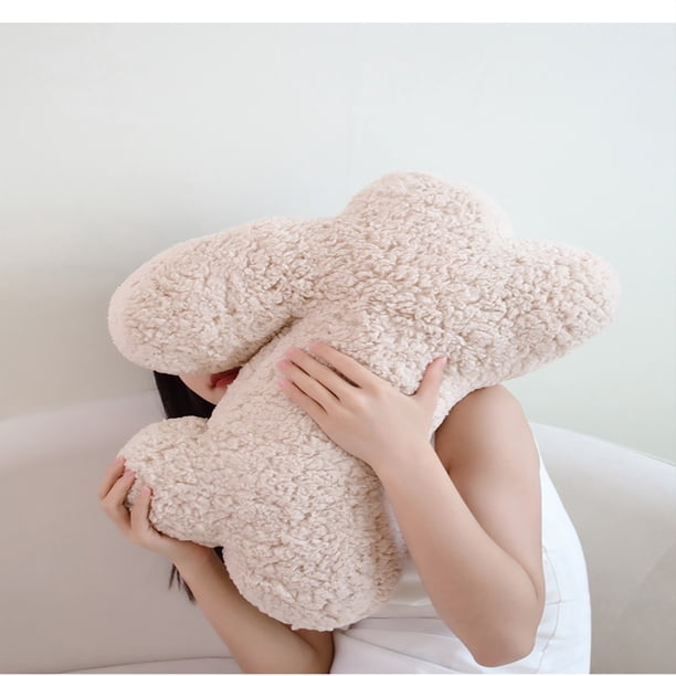 Decoraciones de Pascua, adornos de Pascua, regalos de Pascua, almohada de conejos, conejito súper suave de peluche, adorables conejos, cojín de abrazos para niños, almohadas de conejo